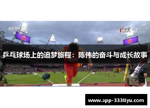 乒乓球场上的追梦旅程：陈伟的奋斗与成长故事